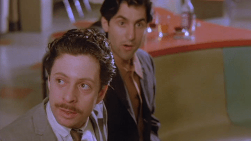 Left: The first Obligatory Richard Price Cameo