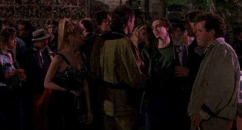 Mark Boone Junior (far left) as "Hank"