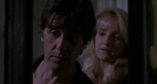 Al Pacino and Ellen Barkin in Sea of Love