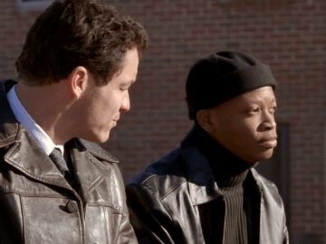 Dominic West and Larry Gilliard Jr. on The Wire