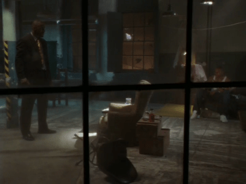 Idris Elba and Wood Harris on The Wire